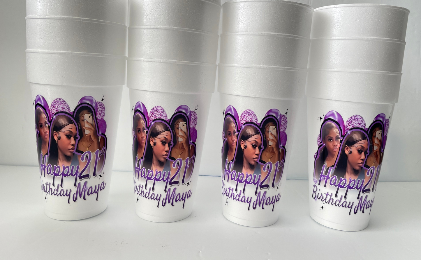 20oz Foam Cups | NO ZODIAC SIGNS