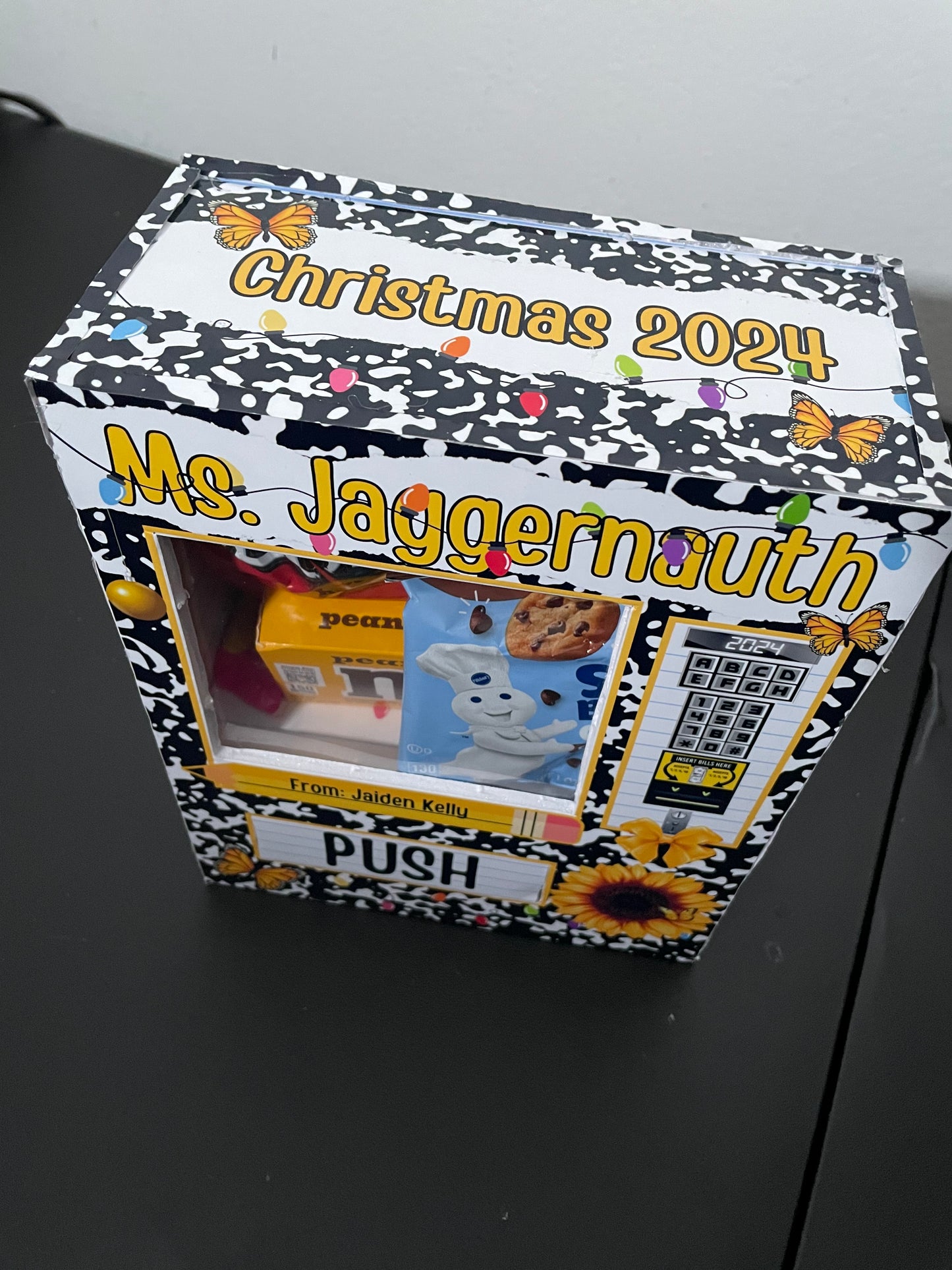 Teacher Vending Machine 8x10 | Foam Board