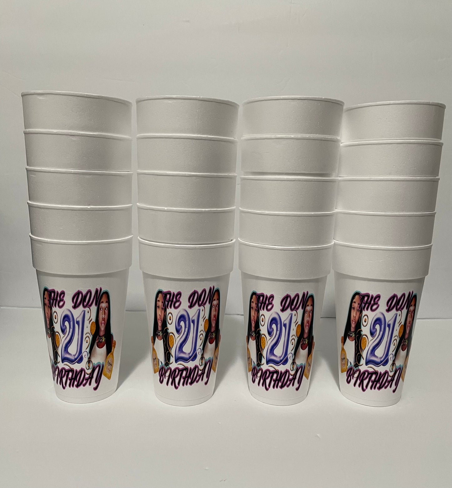 20oz Foam Cups | NO ZODIAC SIGNS