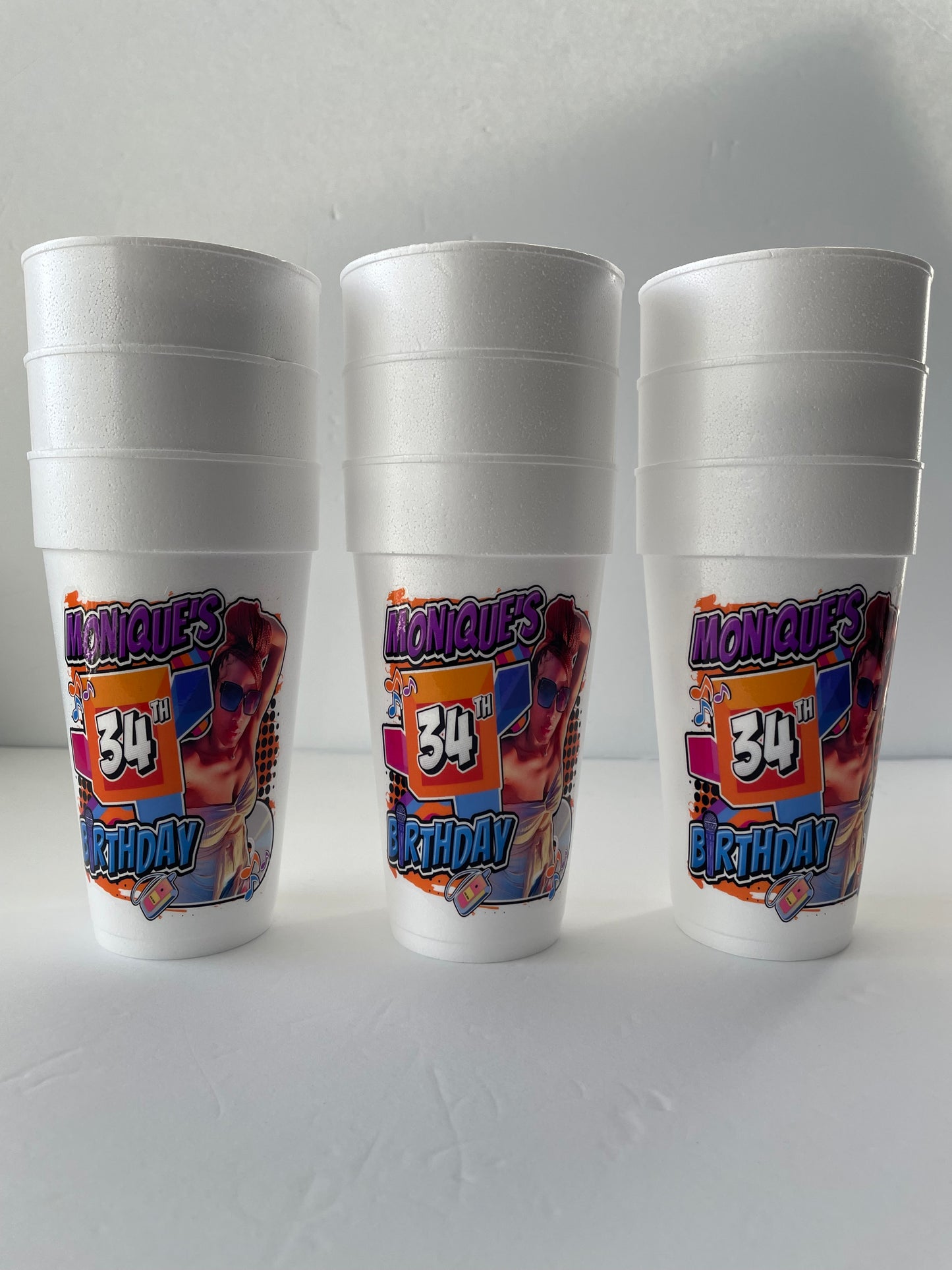 20oz Foam Cups | NO ZODIAC SIGNS