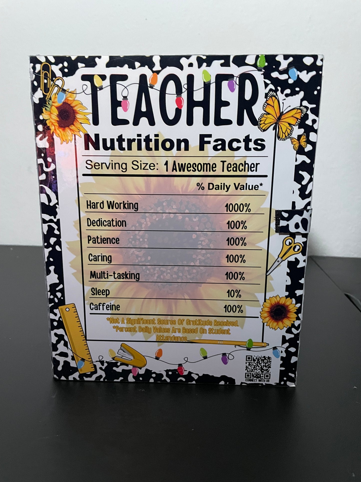 Teacher Vending Machine 8x10 | Foam Board