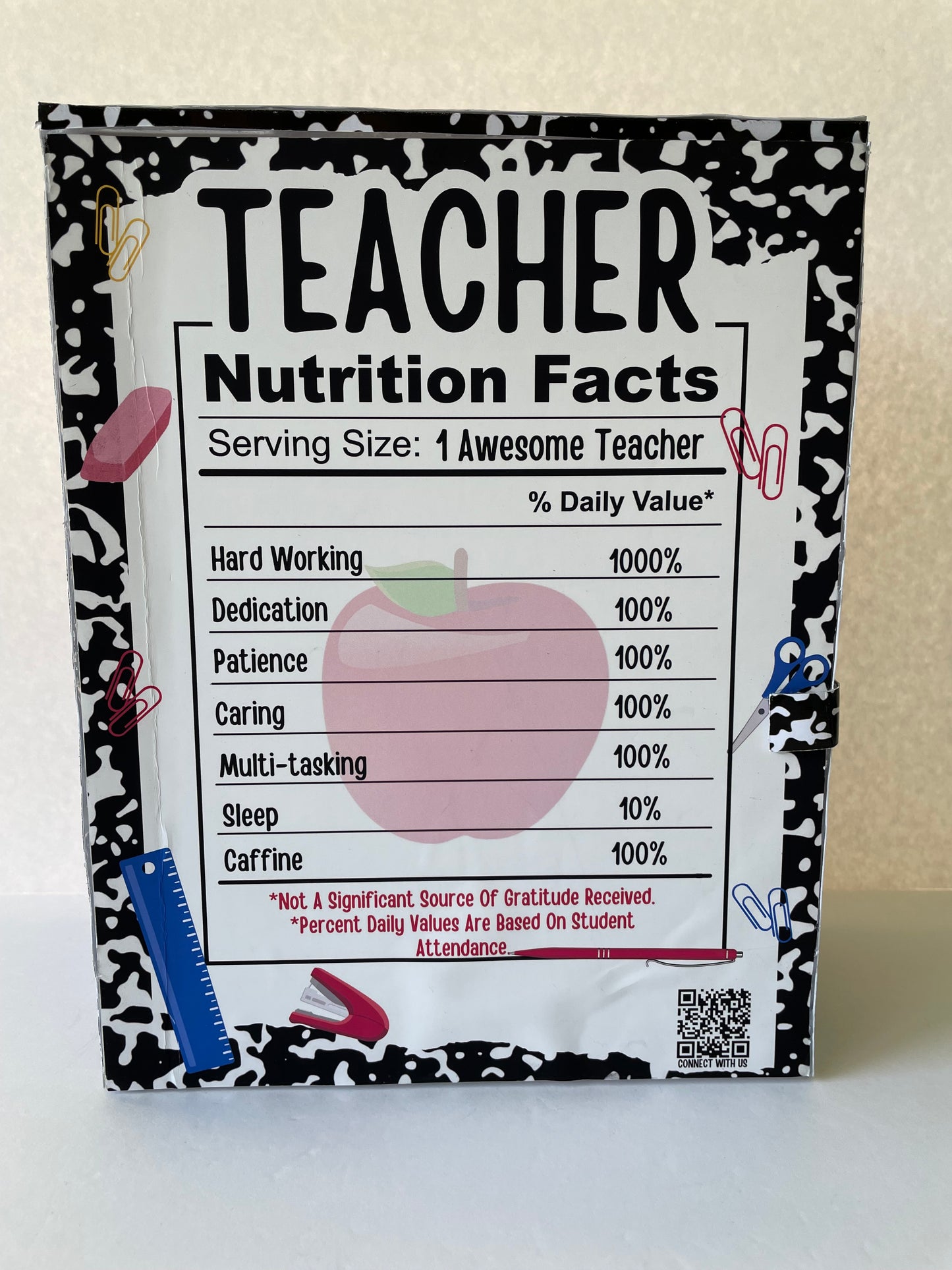 Teacher Vending Machine 8x10 | Foam Board