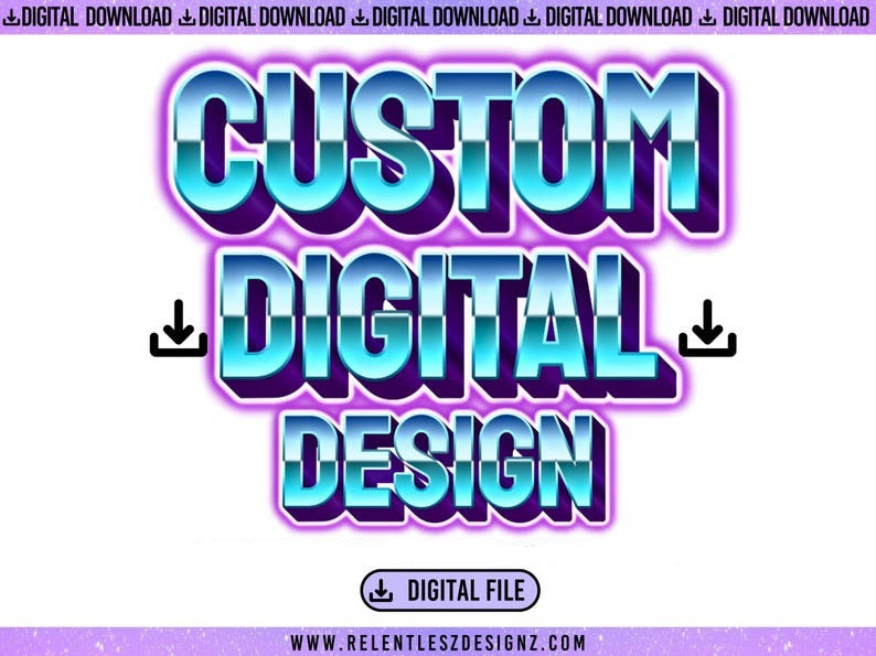 Custom digital design, request any design and we make it and email the finished product, sticker designs, shirt designs, birthday designs, graduation designs, cup designs, downloadable designs, design only.