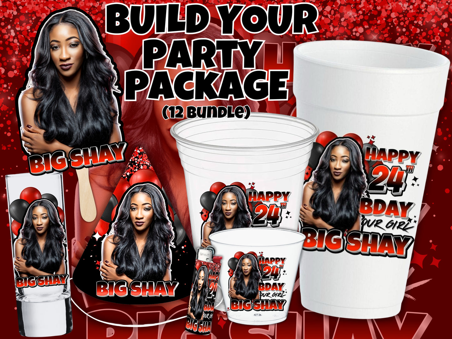 Party Package (12)| NO ZODIAC DESIGNS
