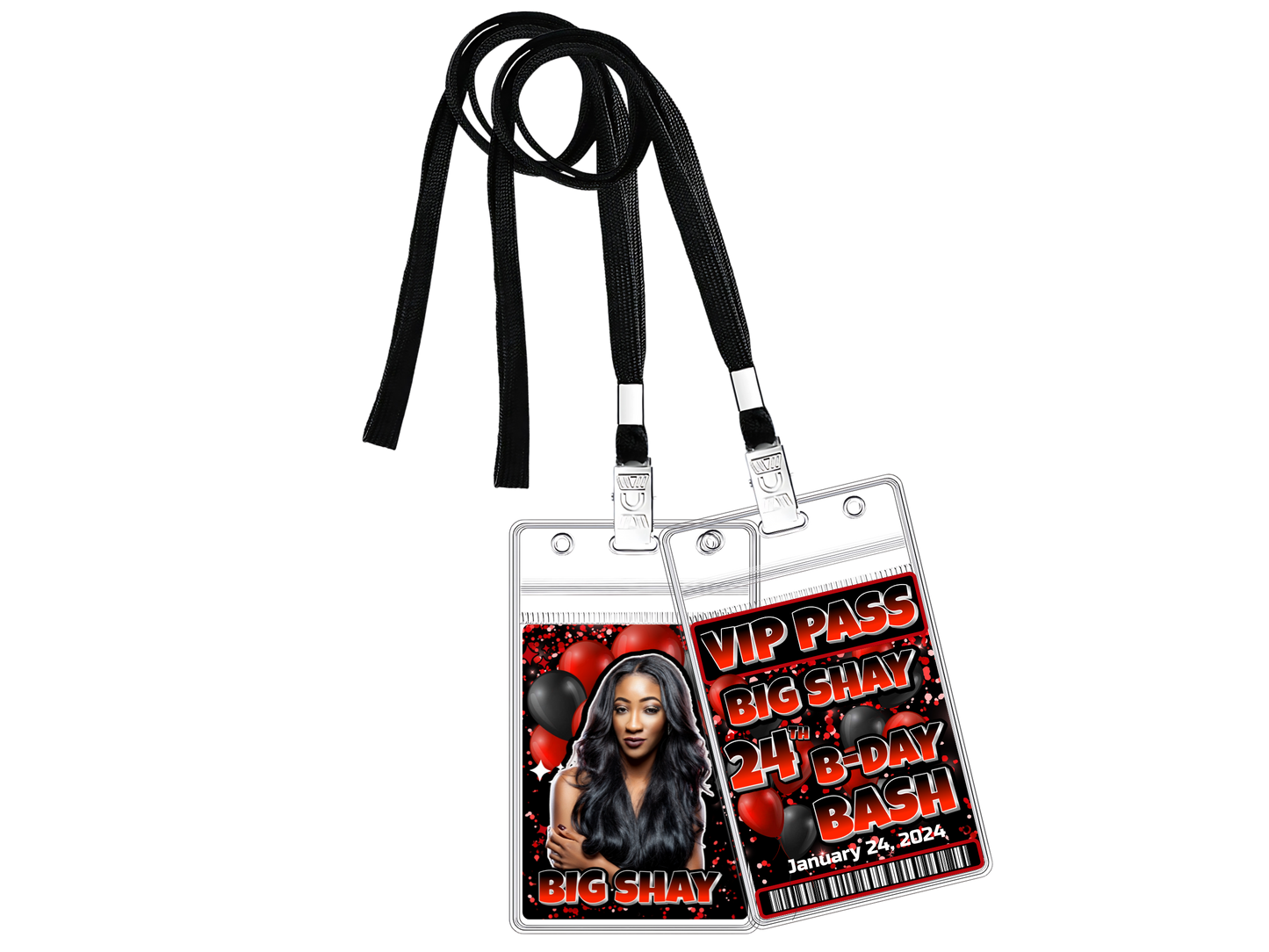 VIP Passes | Lanyards | NO ZODIAC SIGNS