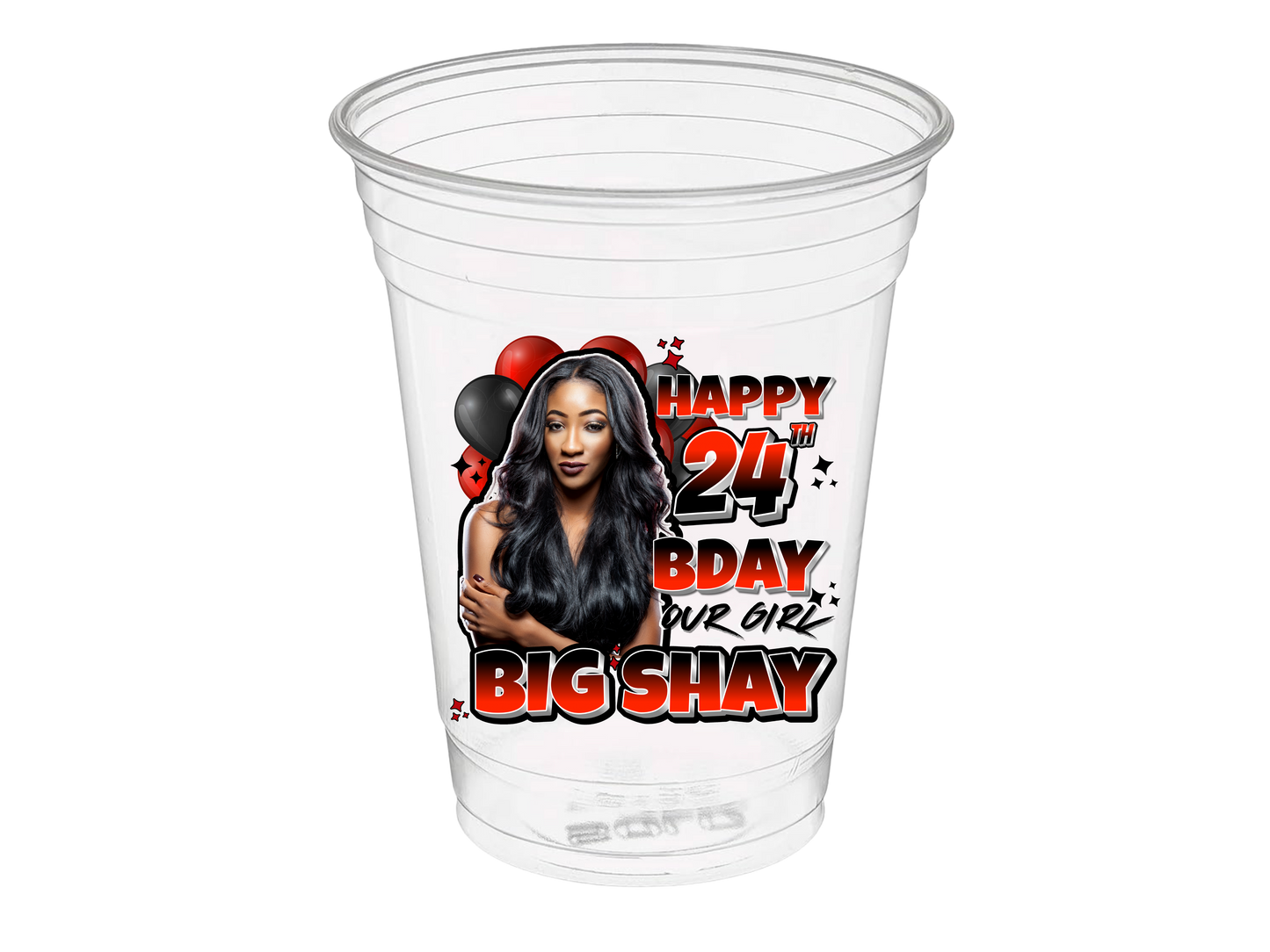 20oz Clear Cups | NO ZODIAC SIGNS