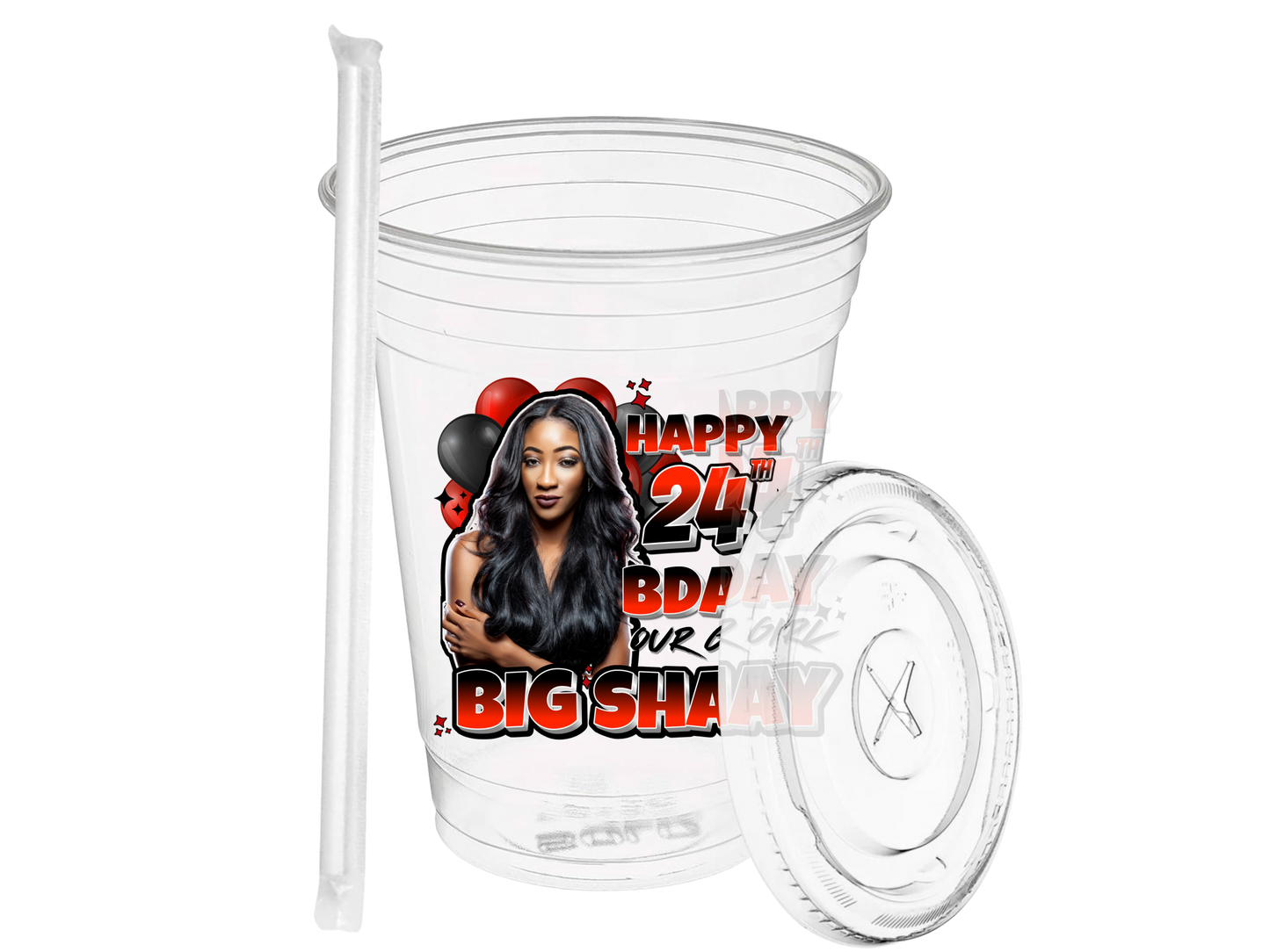 20oz Clear Cups | NO ZODIAC SIGNS