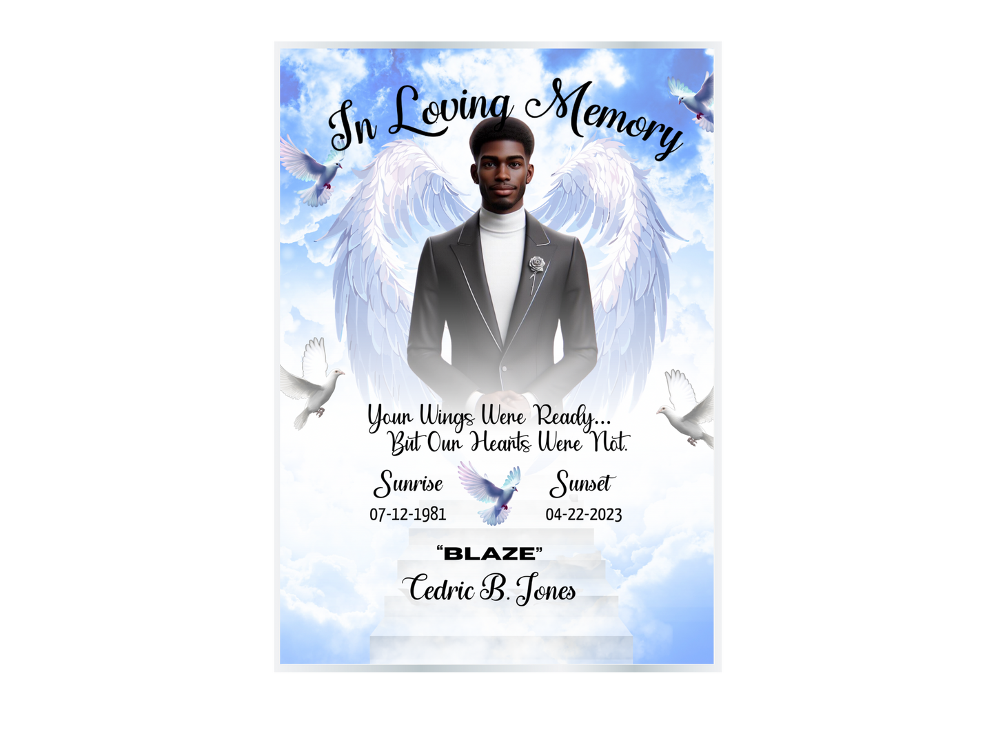 Memorial Acrylic Plaque