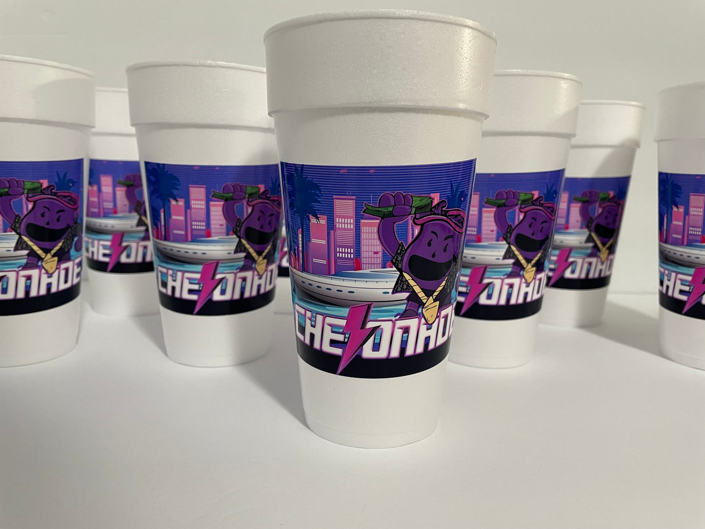 20oz Foam Logo- Promo- Event Cups