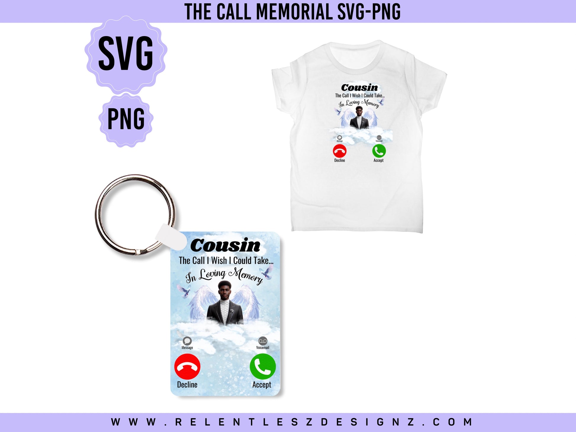 The Call I Wish I Could Take Memorial Template, Svg, Png, Edit In Canva, Memorial Keychain, T-shirt Design, Call Screen Keychain, Sympathy, Remembrance, Keepsake