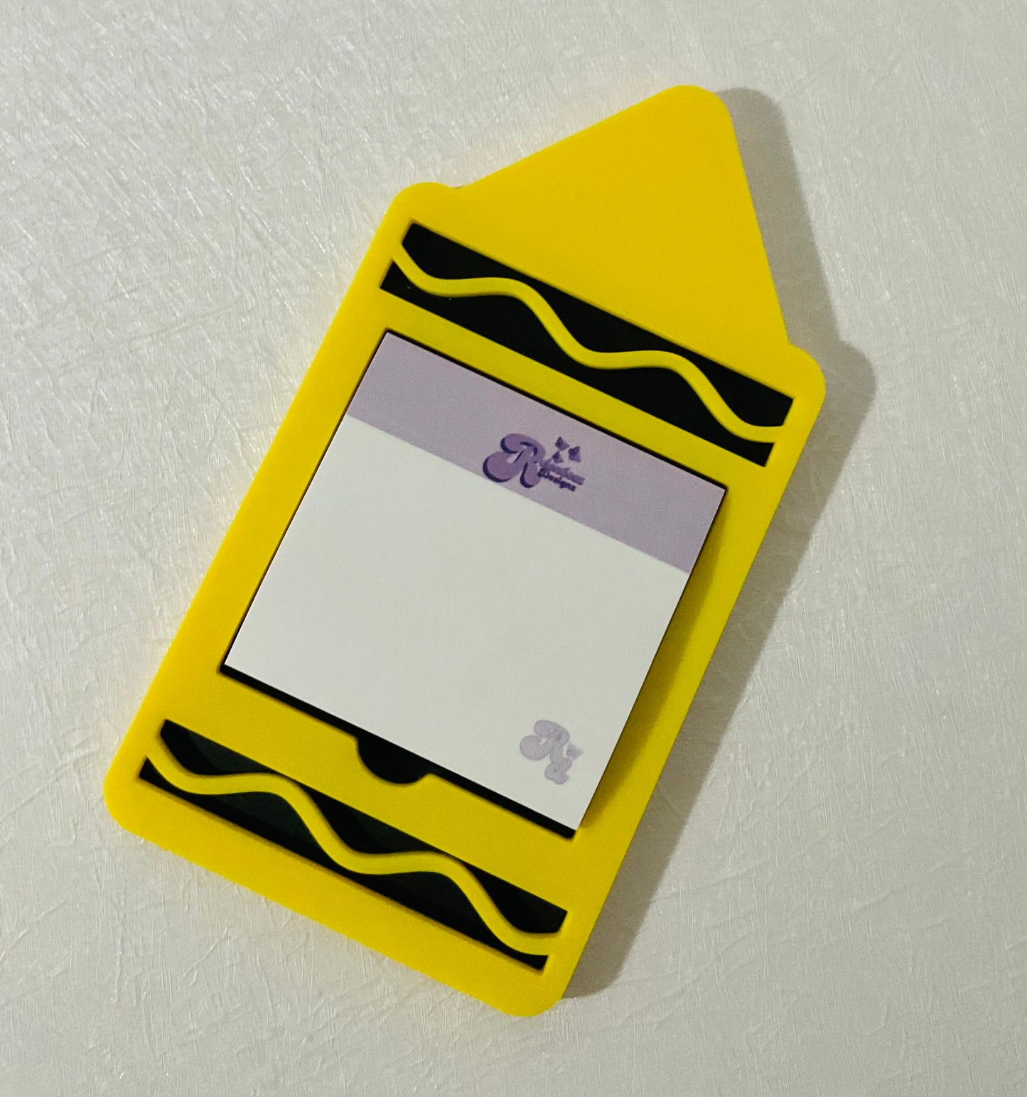 Crayon Sticky Note Holder (qty.1)