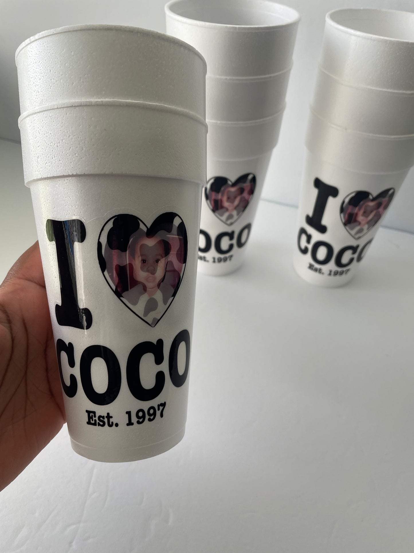 20oz Foam Logo- Promo- Event Cups