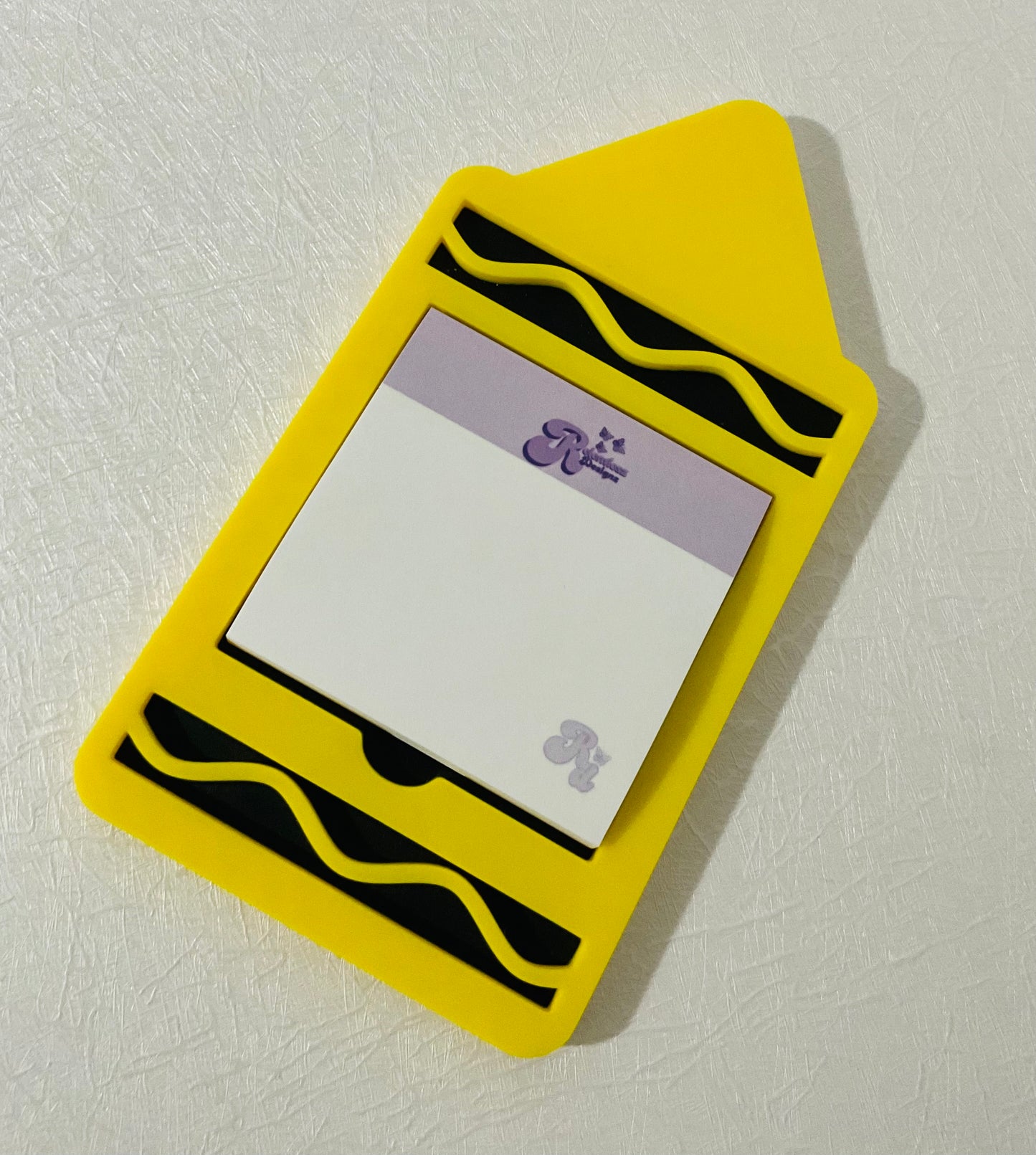 Crayon Sticky Note Holder (qty.1)