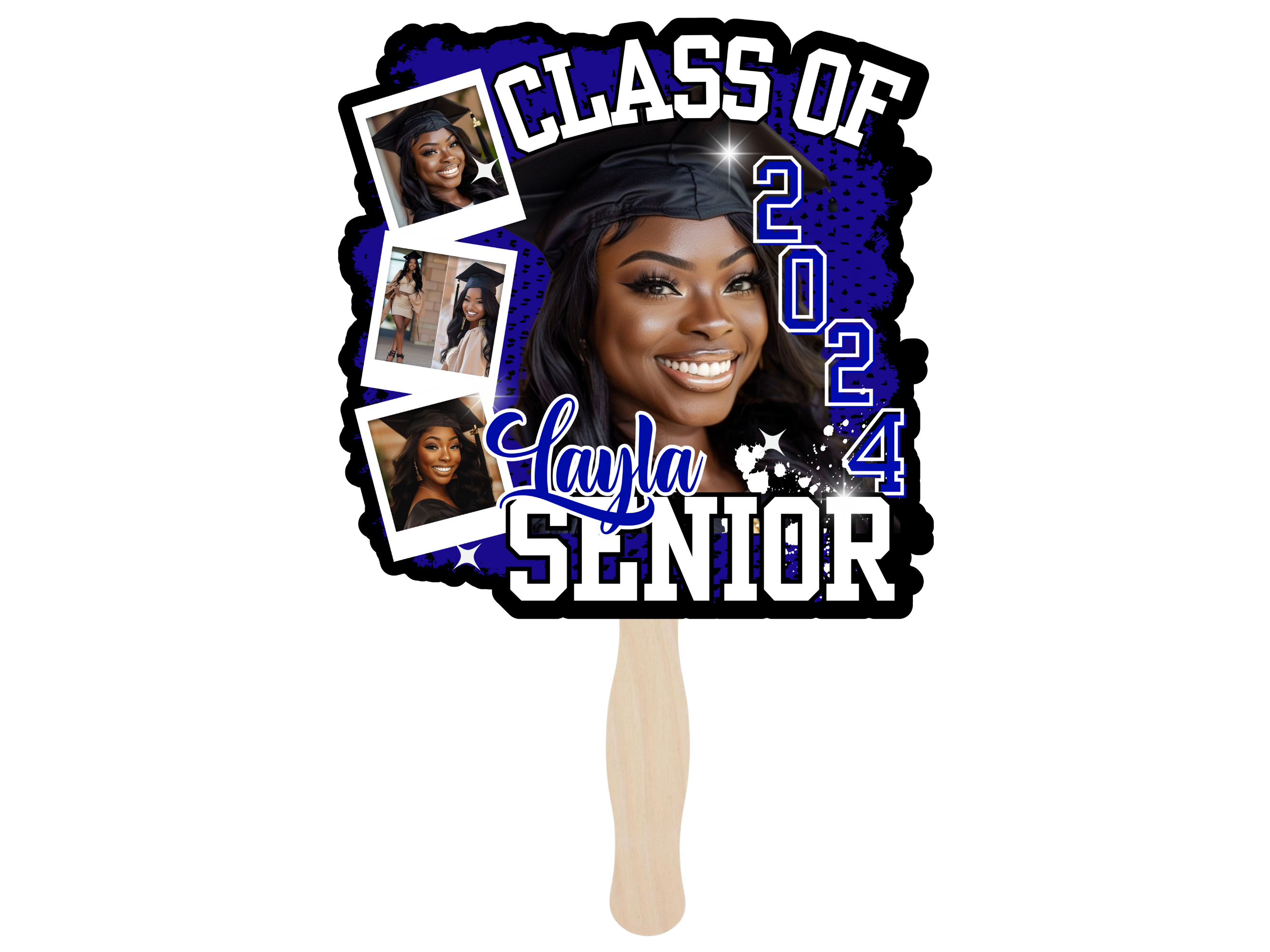 Graduation Hand Fans, Paddle Fans – Relentlesz Designz