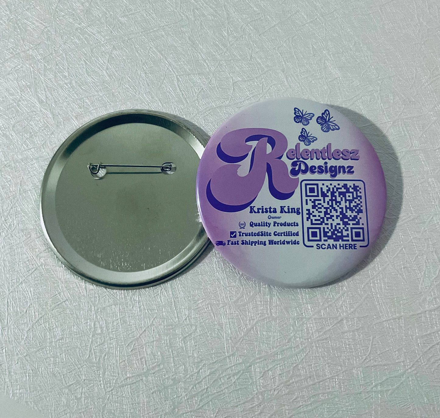 Custom Button 3”