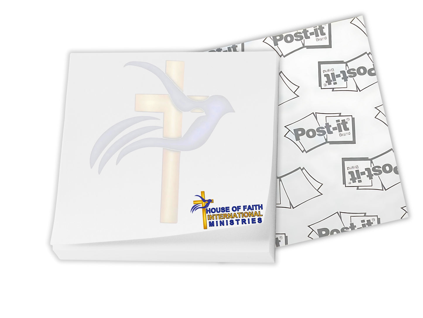 HOUSE OF FAITH INTERNATIONAL MINISTRIES Sticky Notes 3x3”