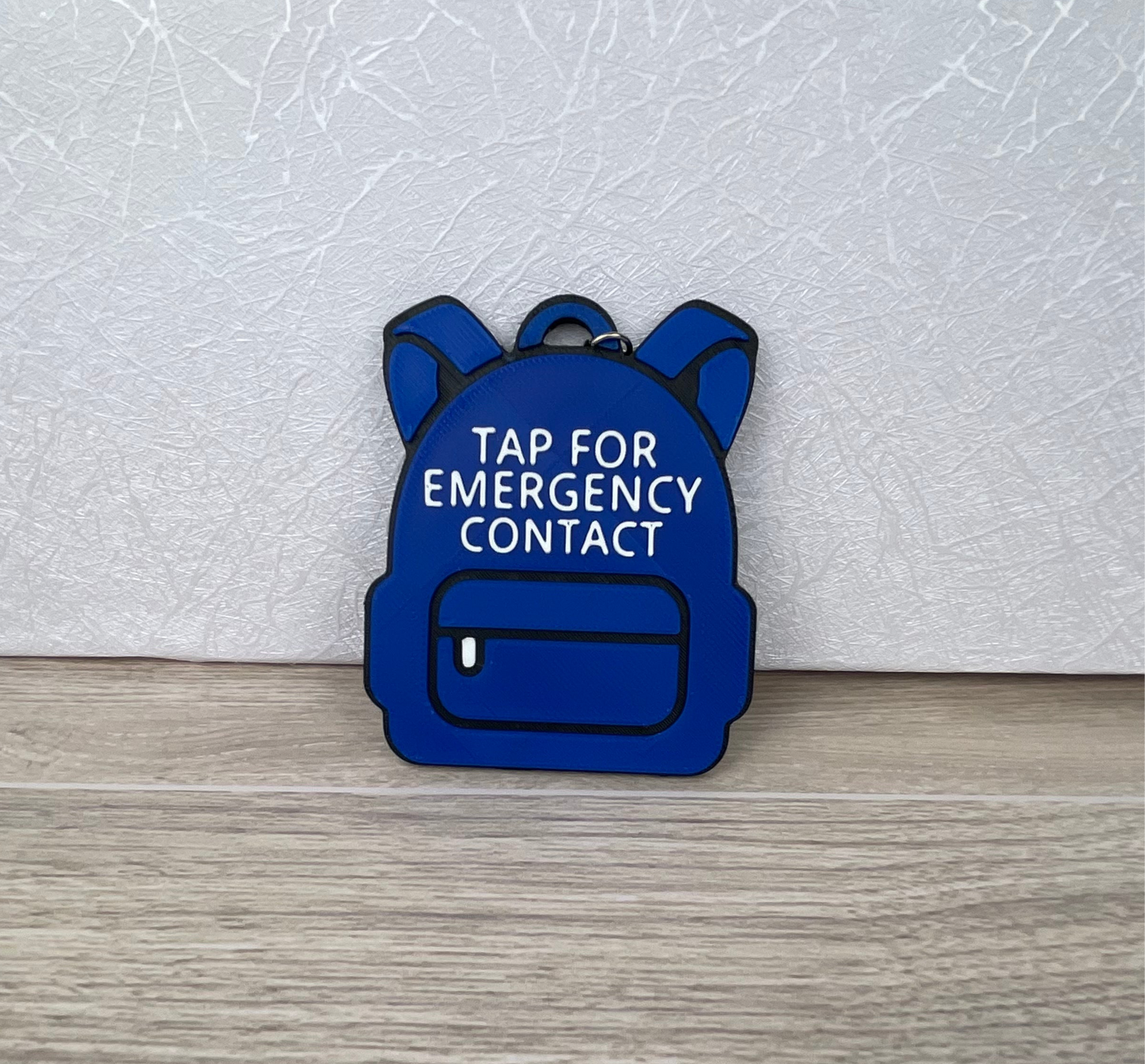 NFC Emergency Contact Keychain