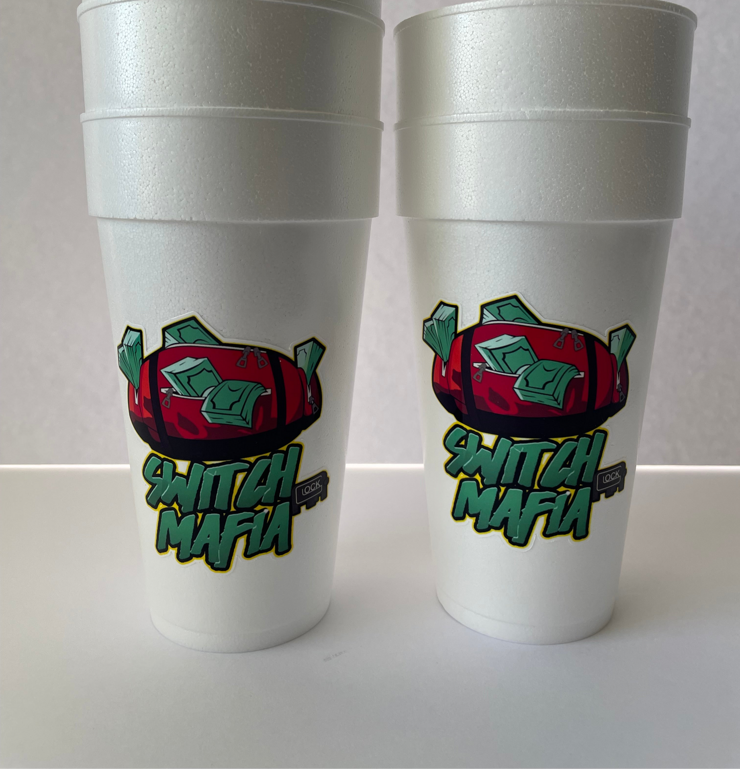 20oz Foam Logo- Promo- Event Cups