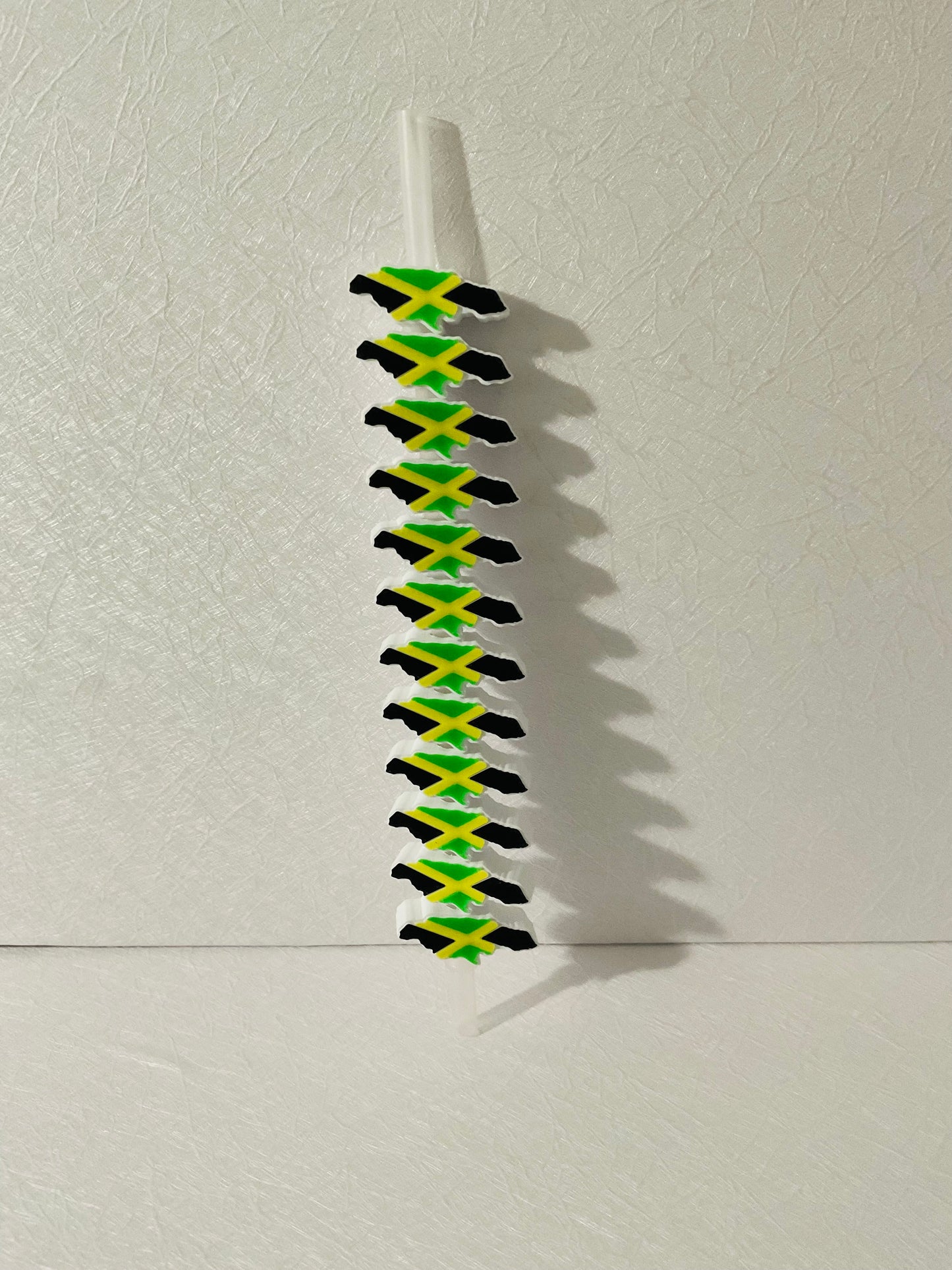 Jamaican Straw Toppers for Regular Tumbler Straws