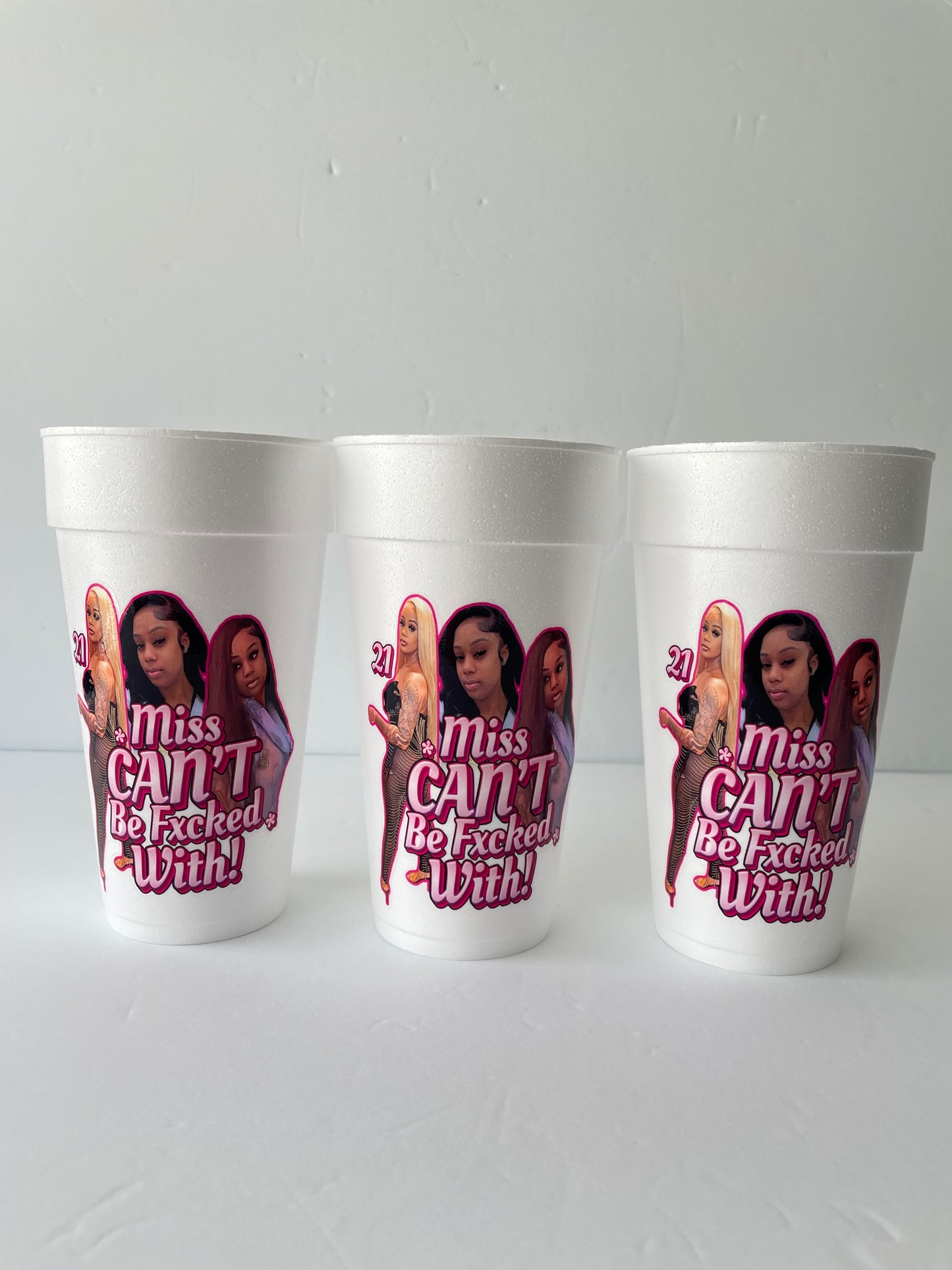 20oz Foam Logo- Promo- Event Cups