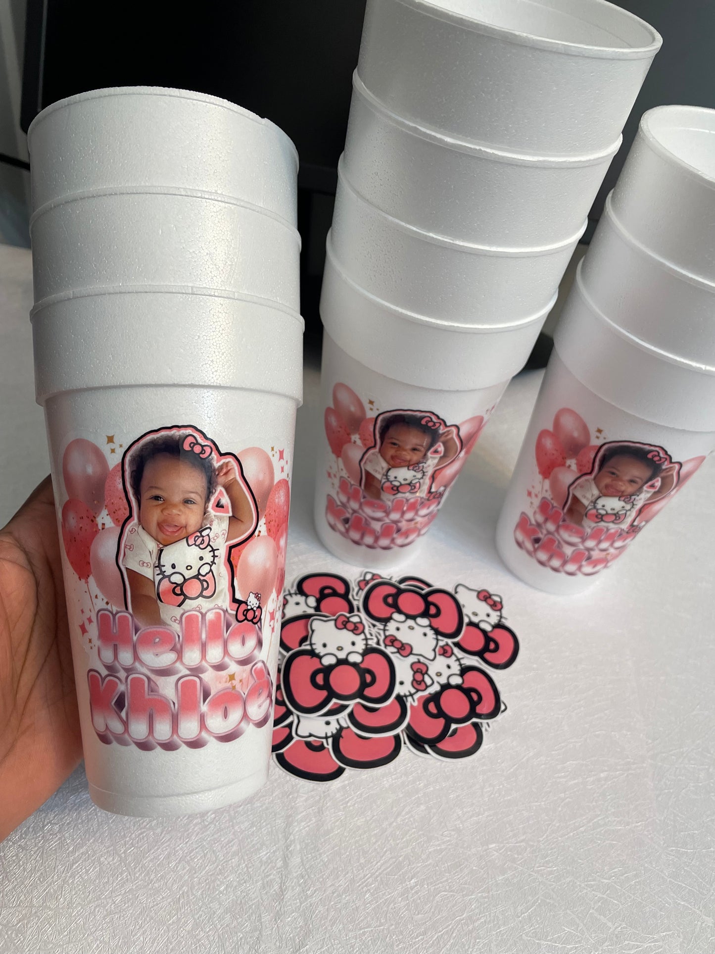 20oz Foam Logo- Promo- Event Cups