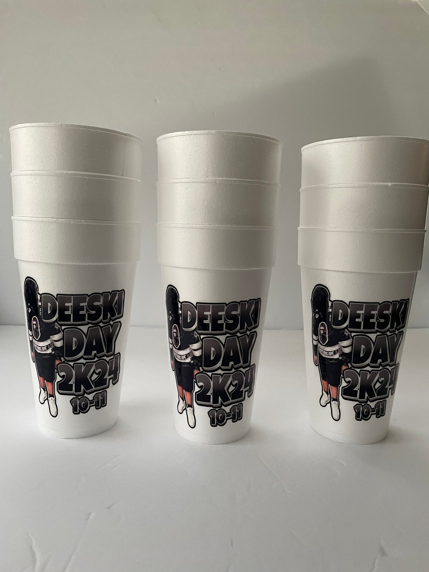 20oz Birthday Foam Cups