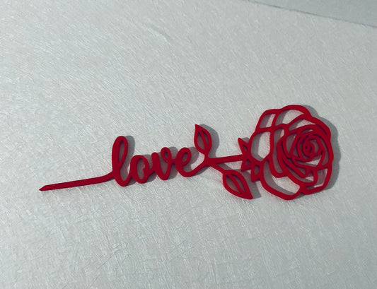 Love Rose 3D Printed