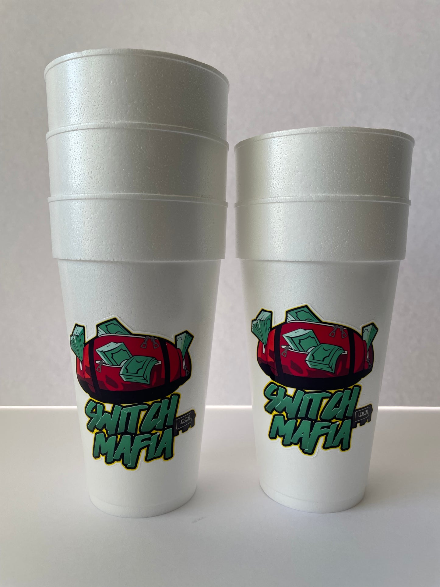 20oz Foam Logo- Promo- Event Cups