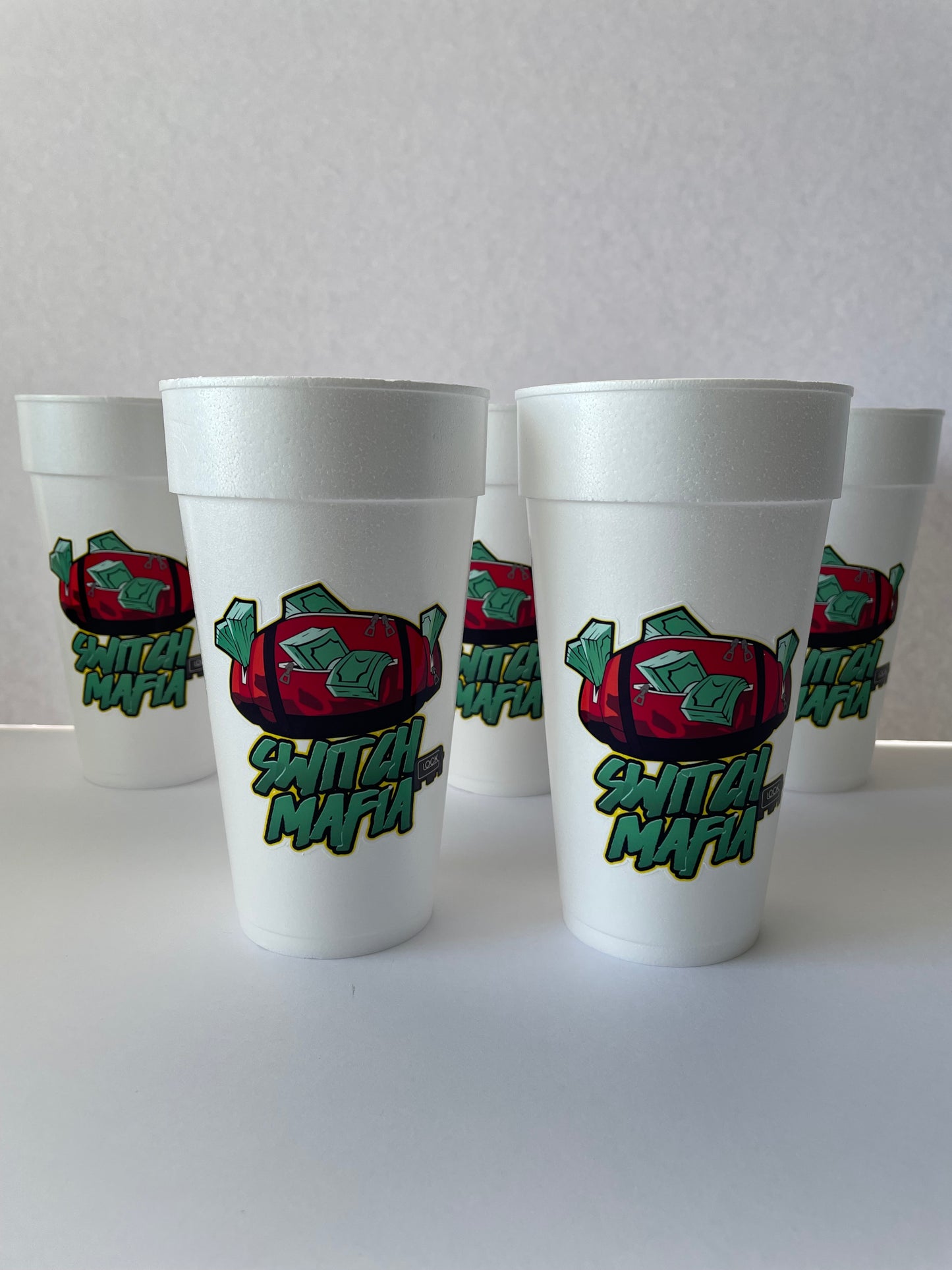 20oz Foam Logo- Promo- Event Cups