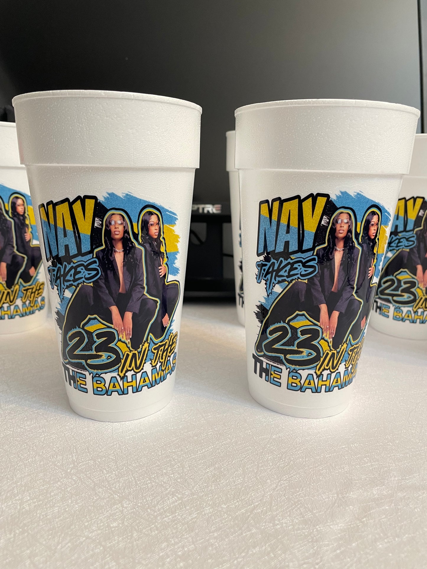 20oz Foam Logo- Promo- Event Cups