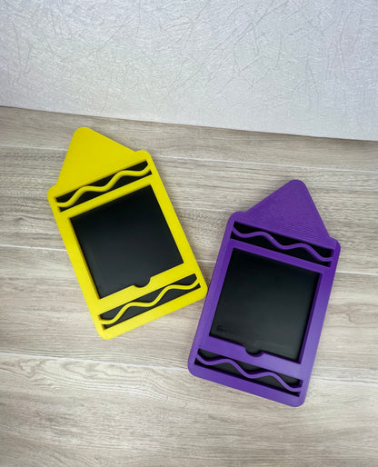 Cute crayon shaped sticky note holders