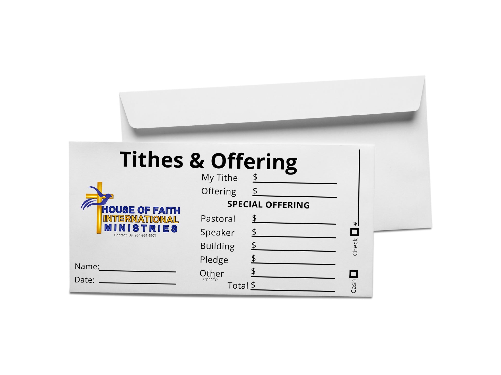 Tithes and Offering Envelope – Relentlesz Designz