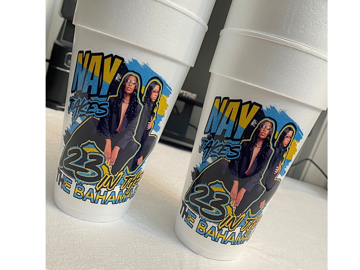 20oz Foam Logo- Promo- Event Cups