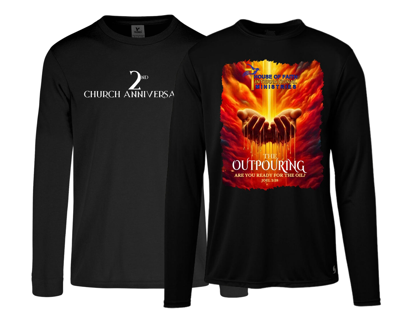 HOFIM Anniversary Shirts (Front & Back)