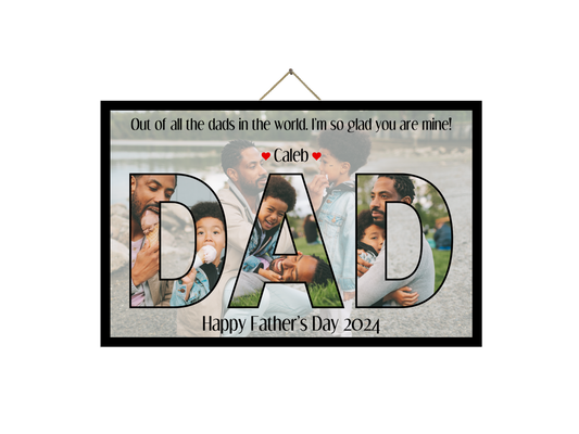 Father’s Day Frame, Gift For Dad