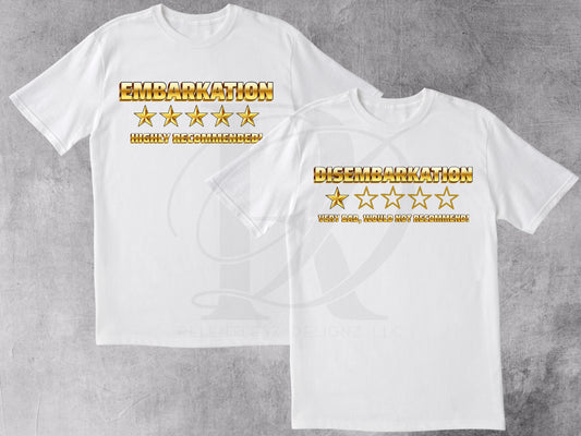 Cruise Embarkation/ Disembarkation T-Shirts