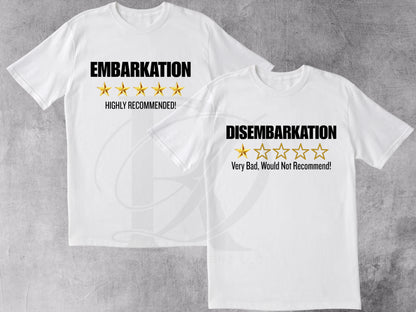 Cruise Embarkation/ Disembarkation T-Shirts