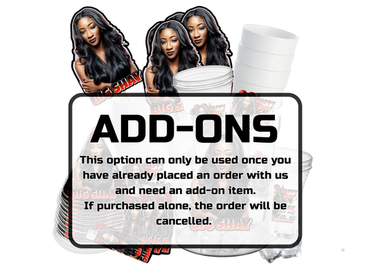 Add-Ons | Party Collection Add Ons ONLY
