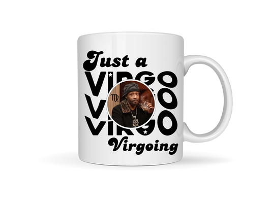 Katt Williams Viral Interview Virgo Virgoing  White Ceramic Mug