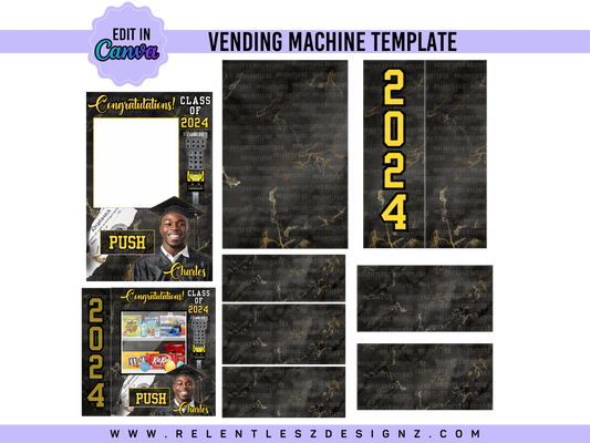 Graduation Vending Machine Template