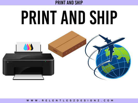 Vending Machine Template Print and Ship- Prints Only