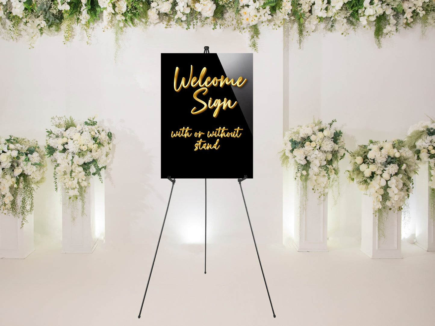 Acrylic Welcome Sign